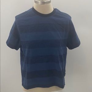 The North Face Navy/Blue Striped Crop Top